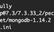 mac简单操作安装php mongodb扩展